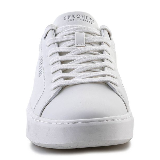 Skechers Court Break - Baskets de costume 183175-WHT chaussures blanche 1 Skechers Court Break - Baskets de costume 183175-WHT chaussures blanche 1