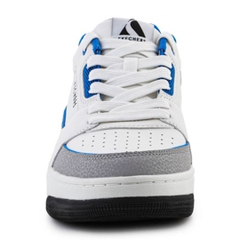 Chaussures Skechers Uno Court-Low-Post 183140-WBL blanche 1