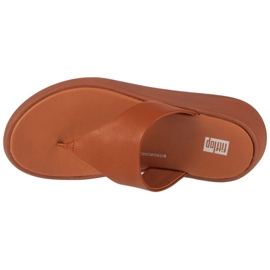 Tongs FitFlop F-Mode FW4-592 brun 2