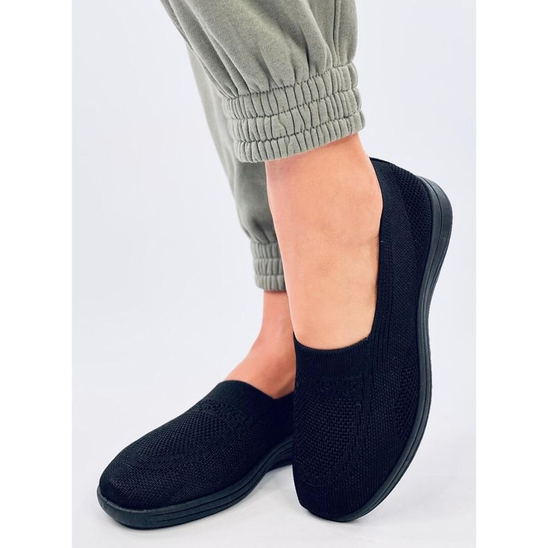 Baskets chaussettes Didier All Black noir 2