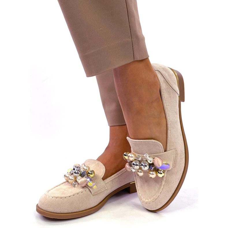 Anselme Mocassins pierre beige 2 Anselme Mocassins pierre beige 2