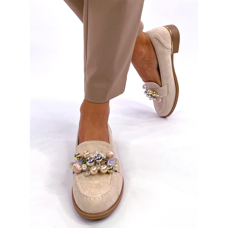 Anselme Mocassins pierre beige 1 Anselme Mocassins pierre beige 1