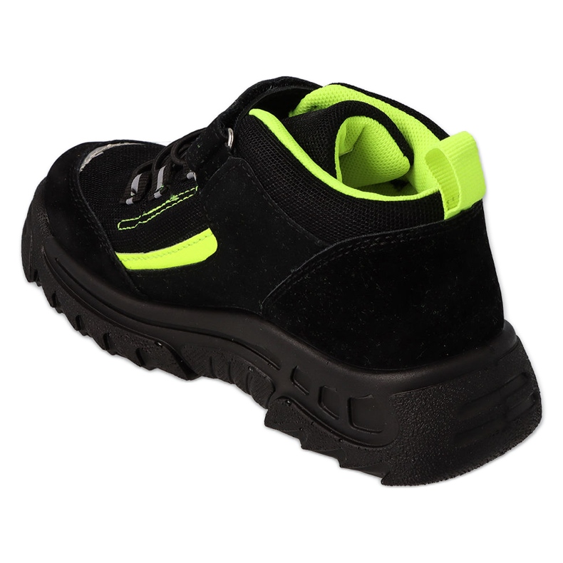Befado sports pour enfants avec velcro noir/vert 515Y004 3