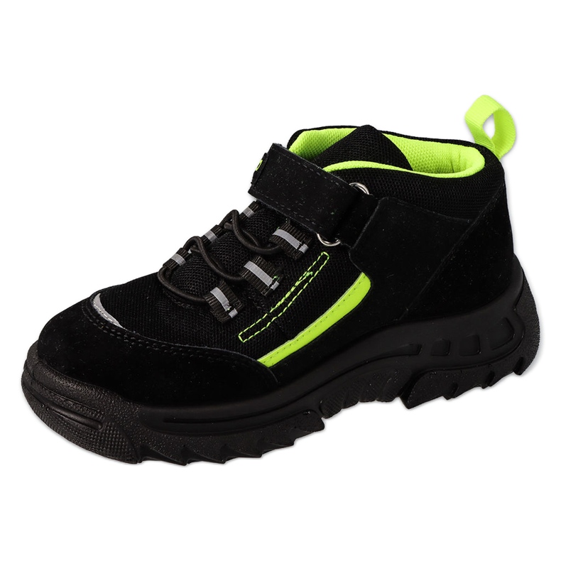 Befado sports pour enfants avec velcro noir/vert 515Y004 4