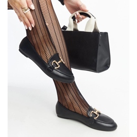 Mocassins à boucle Tanja noirs 1