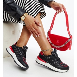 Baskets de sport noires M8857 NOIR 1