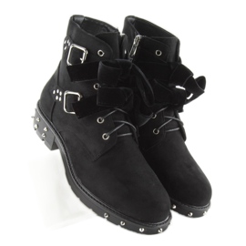 Bottes élégantes à clous CLS-30 Noir le noir 3