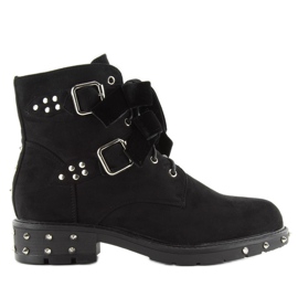 Bottes élégantes à clous CLS-30 Noir le noir 4