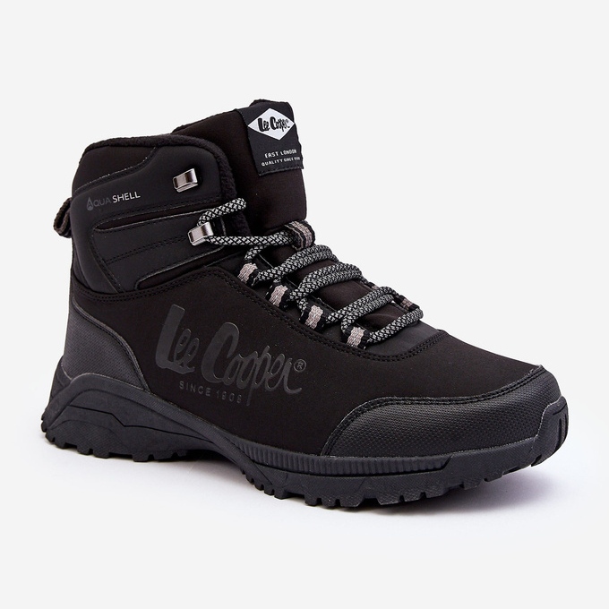Chaussures de trekking isolées pour hommes Lee Cooper LCJ-22-01-1404M noir 1