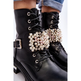 Bottines de Travail Isolées pour Femmes Décorées Noir Venizi le noir 2 Bottines de Travail Isolées pour Femmes Décorées Noir Venizi le noir 2