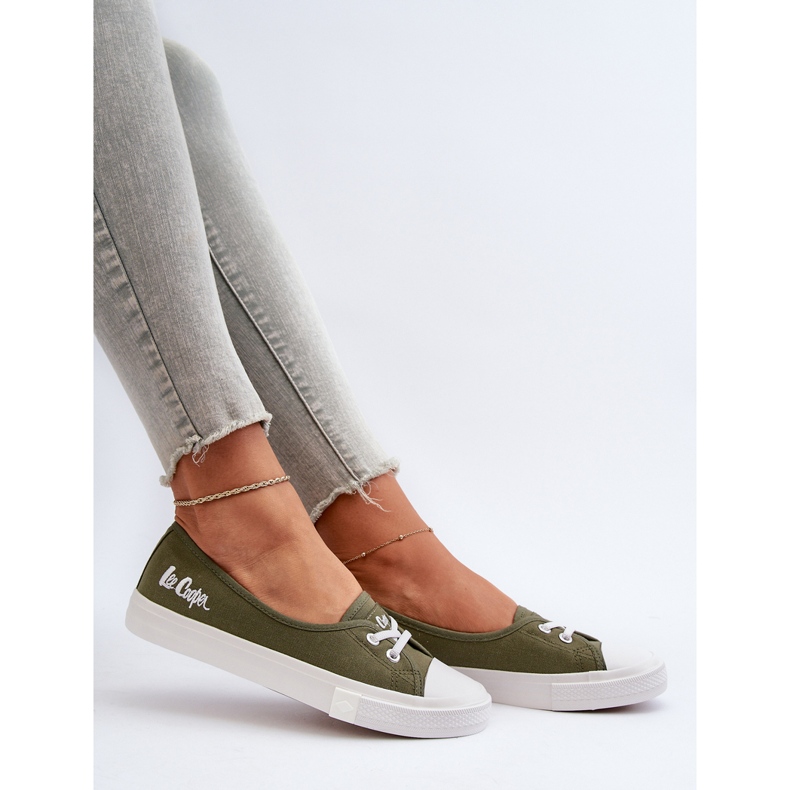 Lee Cooper Baskets Femme LCW-24-31-2729 Vert 1