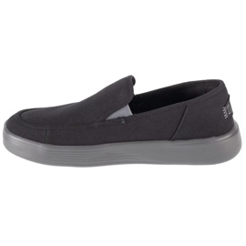 Chaussures Hey Dude Sunapee M Canvas M 41093-070 noir 1