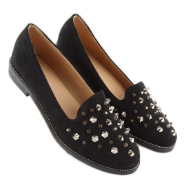 Mocassins Lordsy à clous mb188-111 Noir le noir 1