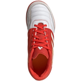 Chaussures de football Adidas Top Sala Competition In Jr IE1554 rouge 1