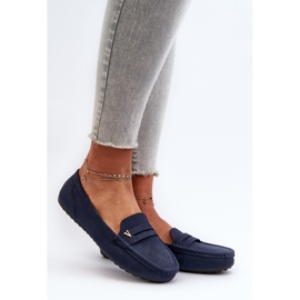 Mocassins Classiques Femme Bleu Marine Iramarie 2