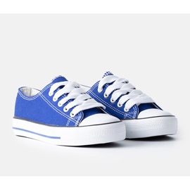 Baskets Nurba enfant bleues 1