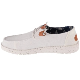 Chaussures Hey Dude Wendy Washed W 40297-100 beige 1