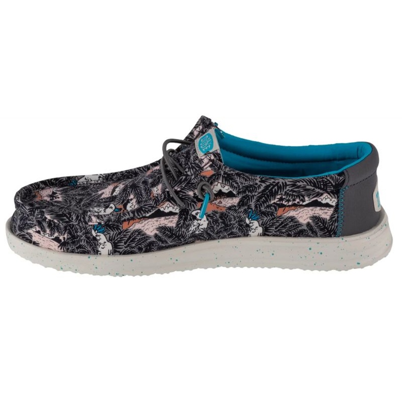 Chaussures Hey Dude Wally H2O Tropical M 40702-0HI le noir 1