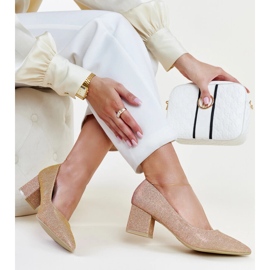 Escarpins à talons hauts brillants roses par Laity 1