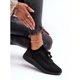 Baskets de sport pour femmes 4F 4FRSS24FLOWF055 noir le noir 1