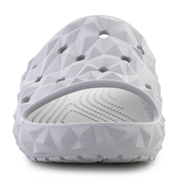 Crocs Classic Géométrique Slide V2 W 209608-1FT tongs gris 1 Crocs Classic Géométrique Slide V2 W 209608-1FT tongs gris 1