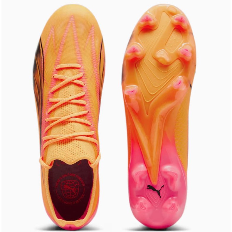 Chaussures de football Puma Ultra Ultimate M 107744-03 orange 1 Chaussures de football Puma Ultra Ultimate M 107744-03 orange 1