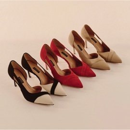 Marco Shoes Escarpins Martini rouge 1