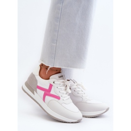 Baskets à plateforme pour femmes INBLU IN000362 Blanc 2