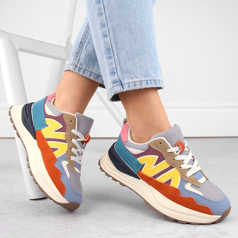 Chaussures de sport colorées pour femmes Atletico 23718 multicolore 2 Chaussures de sport colorées pour femmes Atletico 23718 multicolore 2