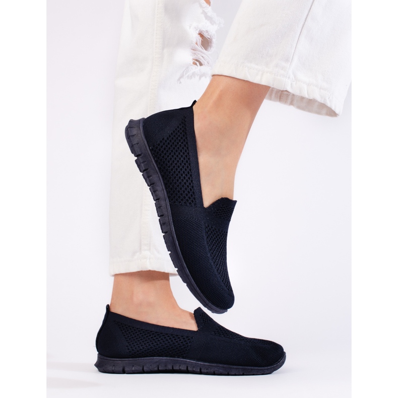 Baskets à enfiler, bleu marine 1 Baskets à enfiler, bleu marine 1