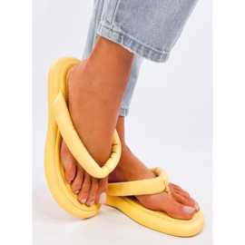Tongs femme Cliff Yellow jaune 4