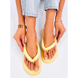 Tongs femme Cliff Yellow jaune 5