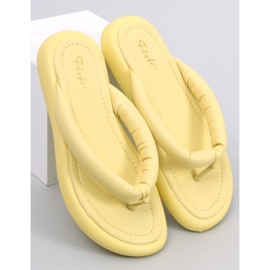 Tongs femme Cliff Yellow jaune 1
