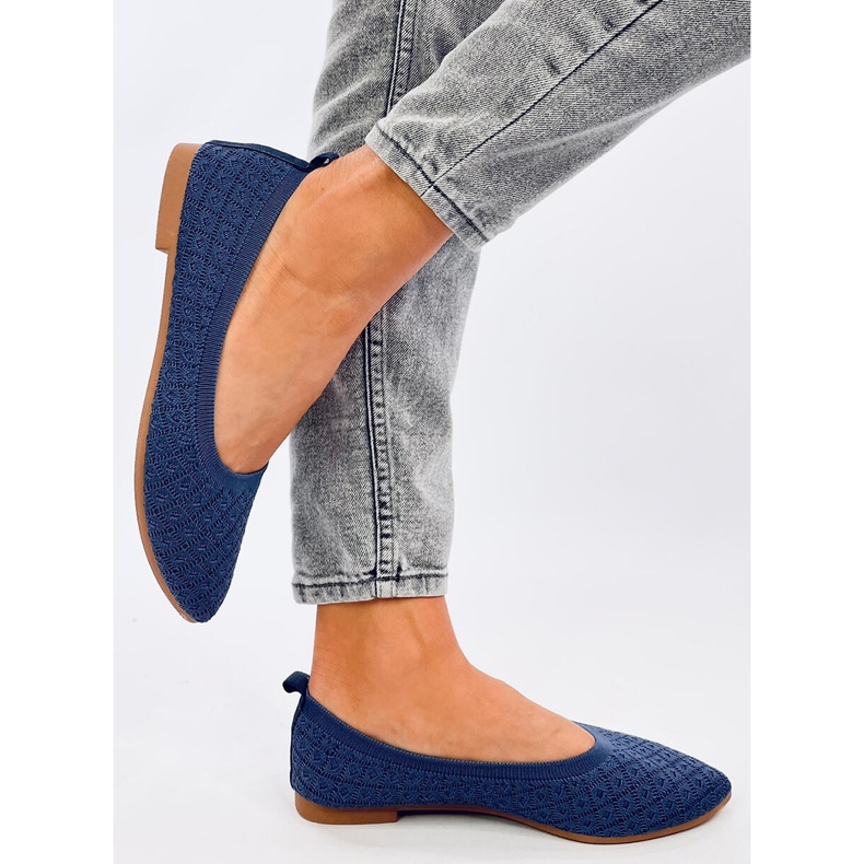 Ballerines chaussettes Balart Bleu amande 2 Ballerines chaussettes Balart Bleu amande 2