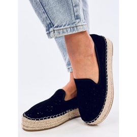 Rigois Espadrilles ajourées noires 2