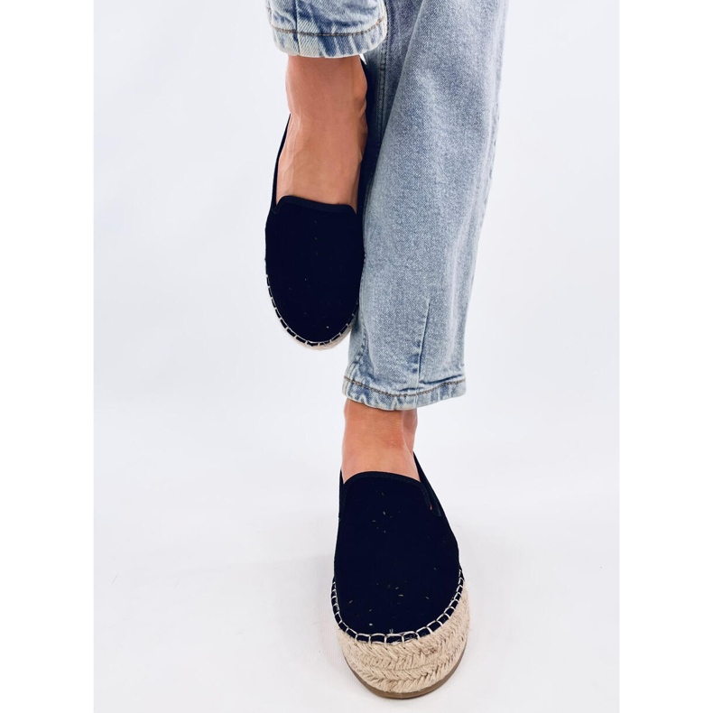 Rigois Espadrilles ajourées noires le noir 1