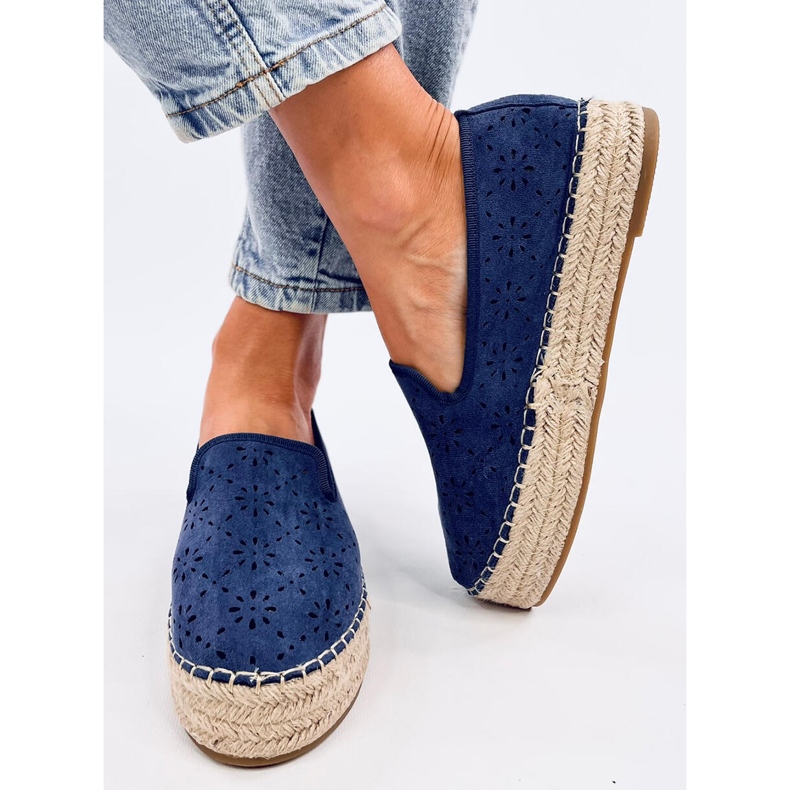 Espadrilles ajourées Rigois Bleu 1