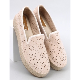 Rigois Espadrilles ajourées beiges 4