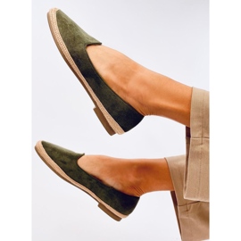 Espadrilles femme Ballot Olive vert 4