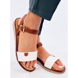 Sandales femme Almera blanches 1