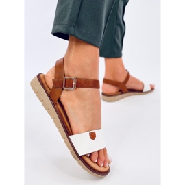 Sandales femme Almera blanches 2