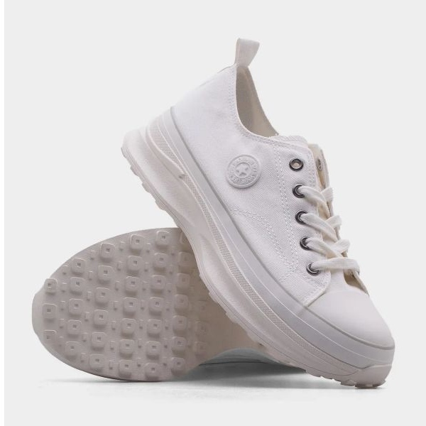 Chaussures Big Star W NN274126 blanche 1 Chaussures Big Star W NN274126 blanche 1