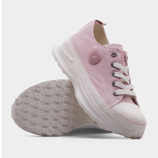 Chaussures Big Star W NN274129 rose 1