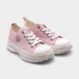 Chaussures Big Star W NN274129 rose 2