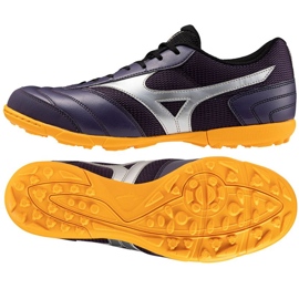 Chaussures de football Mizuno Morelia Sala Club Tf Q1GB240392 bleu 1