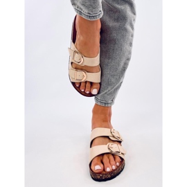 Scholki Byrd Chaussons en liège beige 1