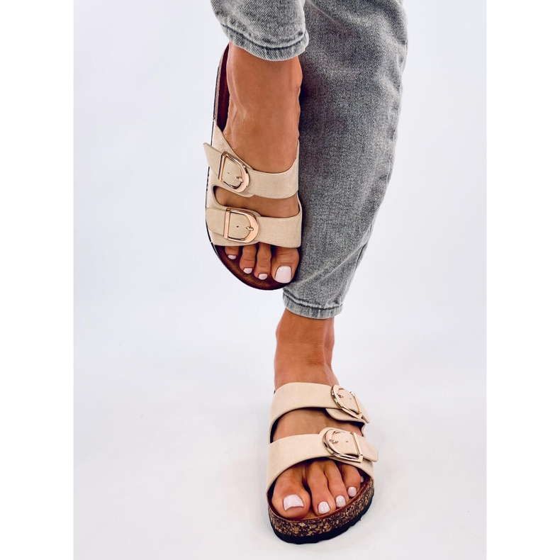 Scholki Byrd Chaussons en liège beige 1