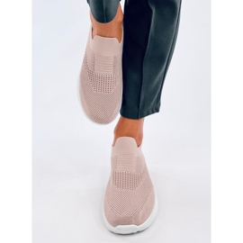 Suare Chaussures de sport chaussettes roses 1