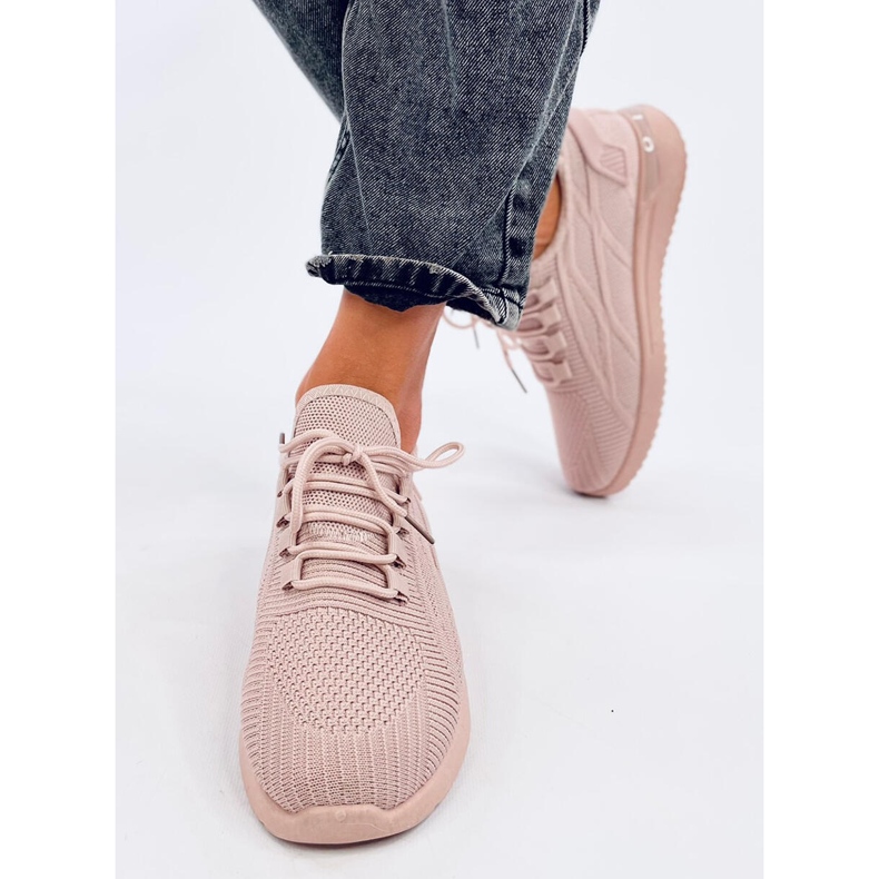 Guelfi Chaussures de sport chaussettes roses 1