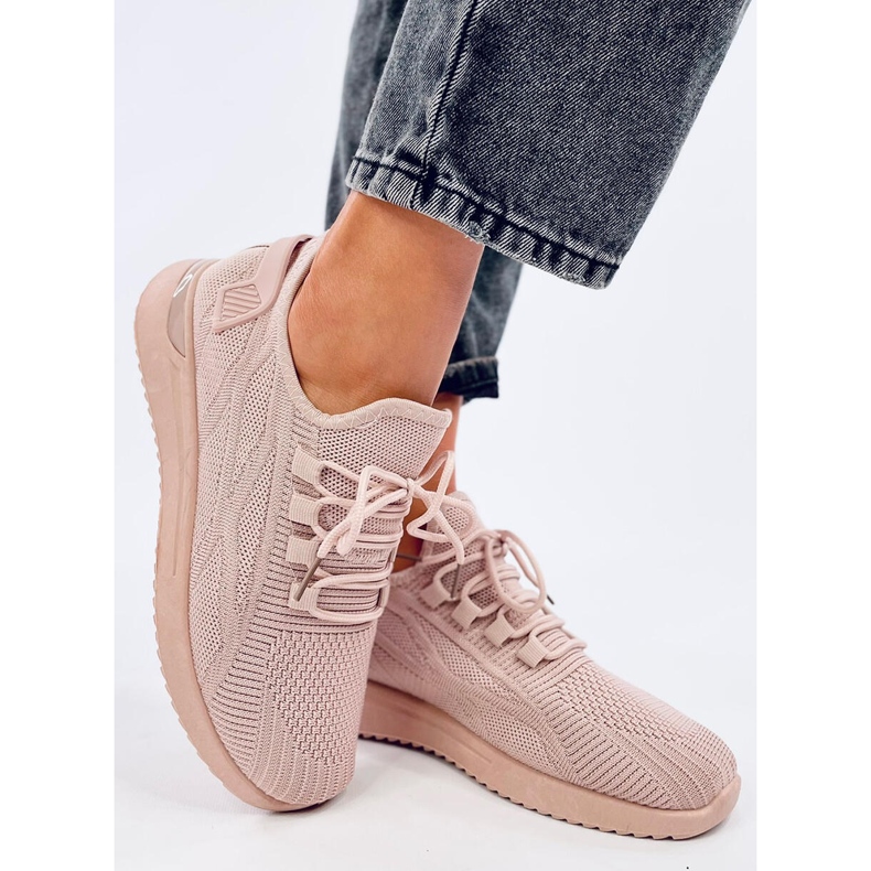 Guelfi Chaussures de sport chaussettes roses 2